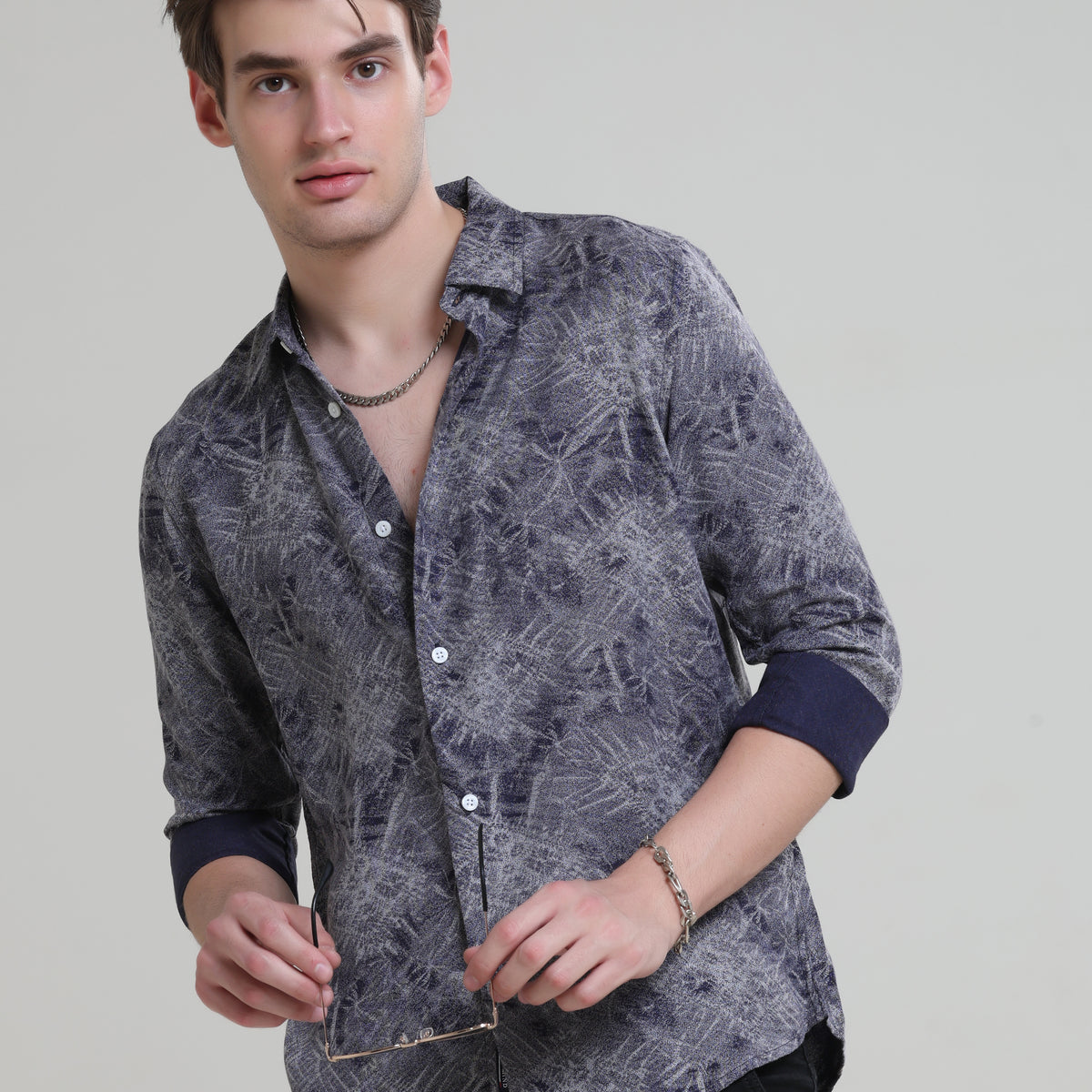 Casual Mens Rayon Printed Full Sleeves Shirt at Rs 240 in Surat