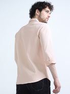 Shop Trendy Coral Peach Color Shirt For Men OnlineRs. 1349.00