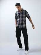 Shop Trendy Beige Check Shirt Online at Great PriceRs. 1399.00