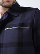 Shop Trendy Imperial Onyx Purple Check Shirt Online in IndiaRs. 1499.00
