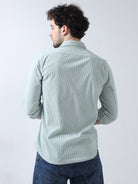 Buy cool green double pocket shirt at great priceRs. 1499.00