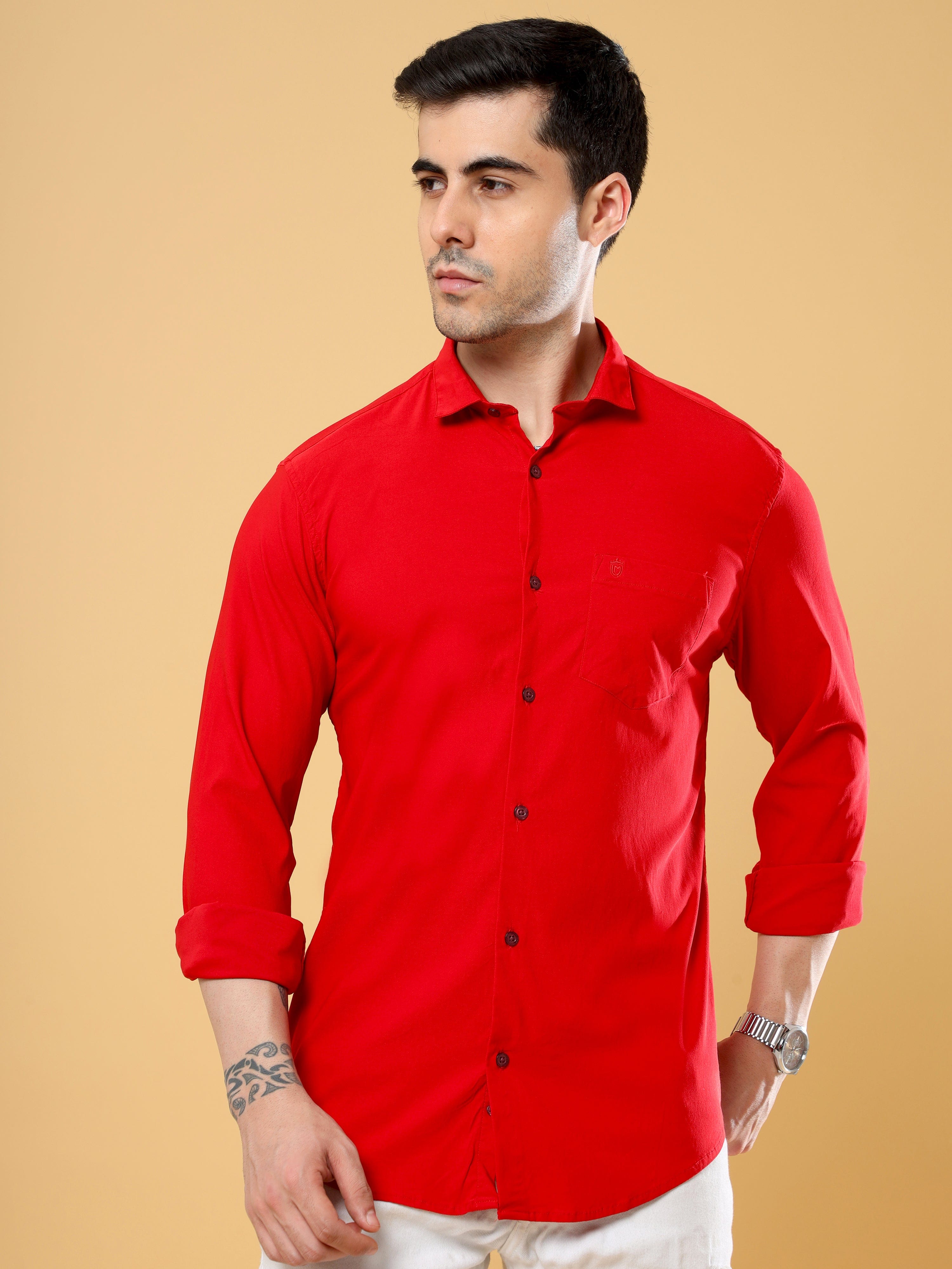 Red hot sale shirt buy